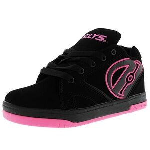 Heelys Propel 2.0 Black Hot Pink Youth Girls Size 5 GUC